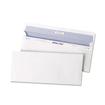 Quality Park™ Reveal-n-seal Envelope, #10, Commercial Flap, Self-adhesive Closure, 4.13 X 9.5, White, 500-box freeshipping - TVN Wholesale